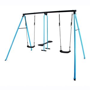 נדנדה לילדים ממתכת בצבע תכלת  דגם Cancan Classic Blue תוצרת Horby Bruk שוודיה