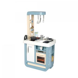 מטבח לילדים כולל 23 אביזרים וכלי בישול של חברת Smoby מצרפת דגם Bon Appetit