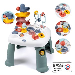שולחן פעילות אינטראקטיבי לילדים מעודד למידה התפתחות ודמיון של חברת Smoby מצרפת