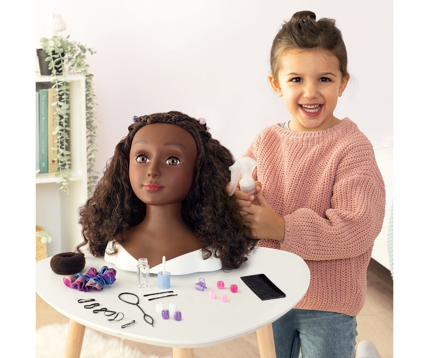 ראש עיצוב שיער דגם Afro Styling של חברת Smoby מצרפת – תמונה 4