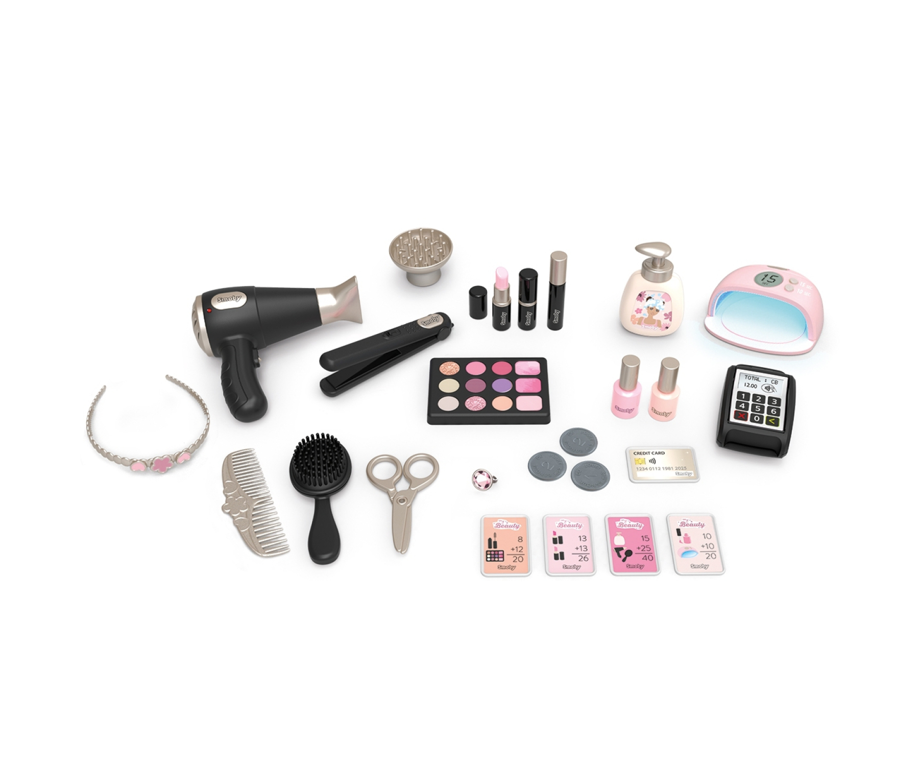 מרכז יופי לילדים שיער דגם Beauty Center של חברת Smoby מצרפת – תמונה 6