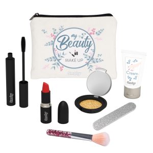 תיק איפור לילדים כולל אביזרים דגם Makeup Set של חברת Smoby מצרפת