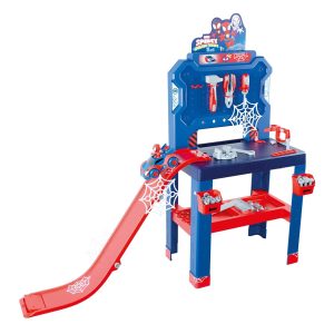 שולחן עבודה לילדים ספיידרמן כולל 90 אביזרים של חברת Smoby מצרפת