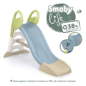 מגלשה לילדים של חברת Smoby תוצרת צרפת כולל חיבור מובנה למים דגם GM