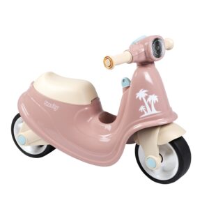 בימבה וספה דגם Scooter Ride-On בצבע ורוד פסטל של חברת Smoby מצרפת